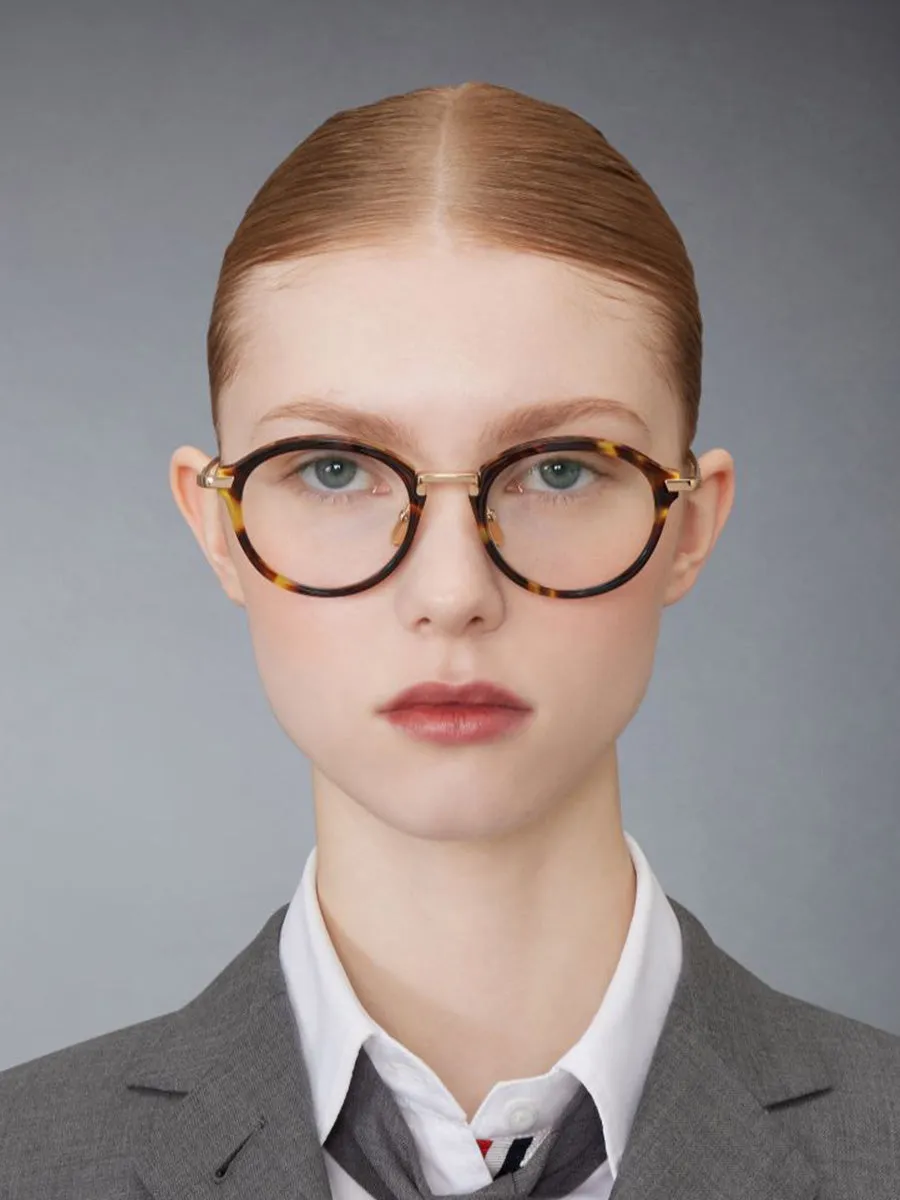 011A-215 Honey Tortoise 12K Gold Plated Eyeglasses