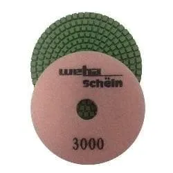 5 Inch Weha Schein Diamond Polishing Pads 3.0 mm Thick