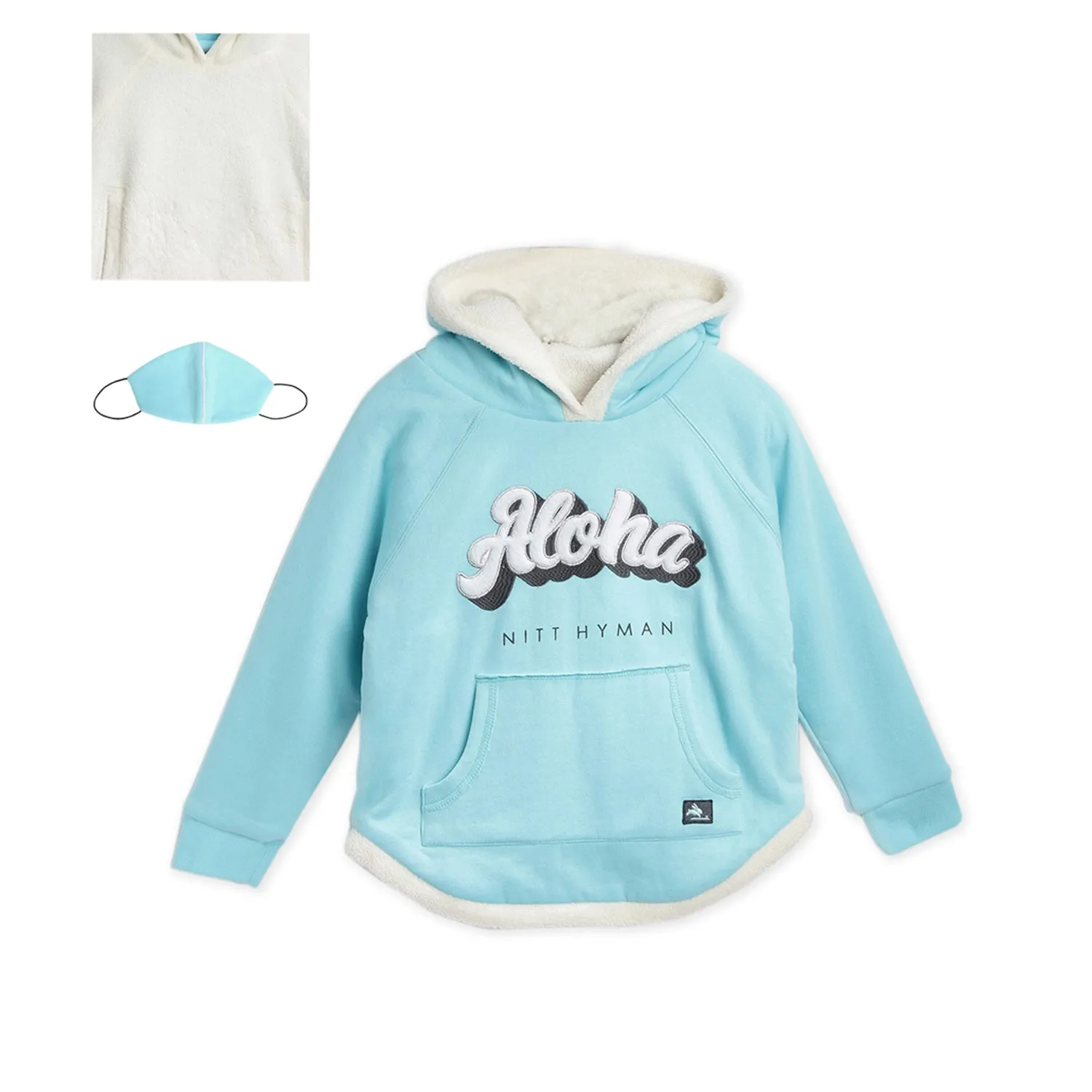 Aloha Graphic Hooded Reversible Sweatshirt