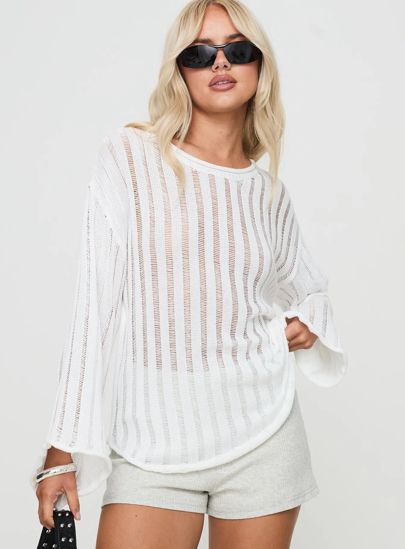 Ambra Sweater White