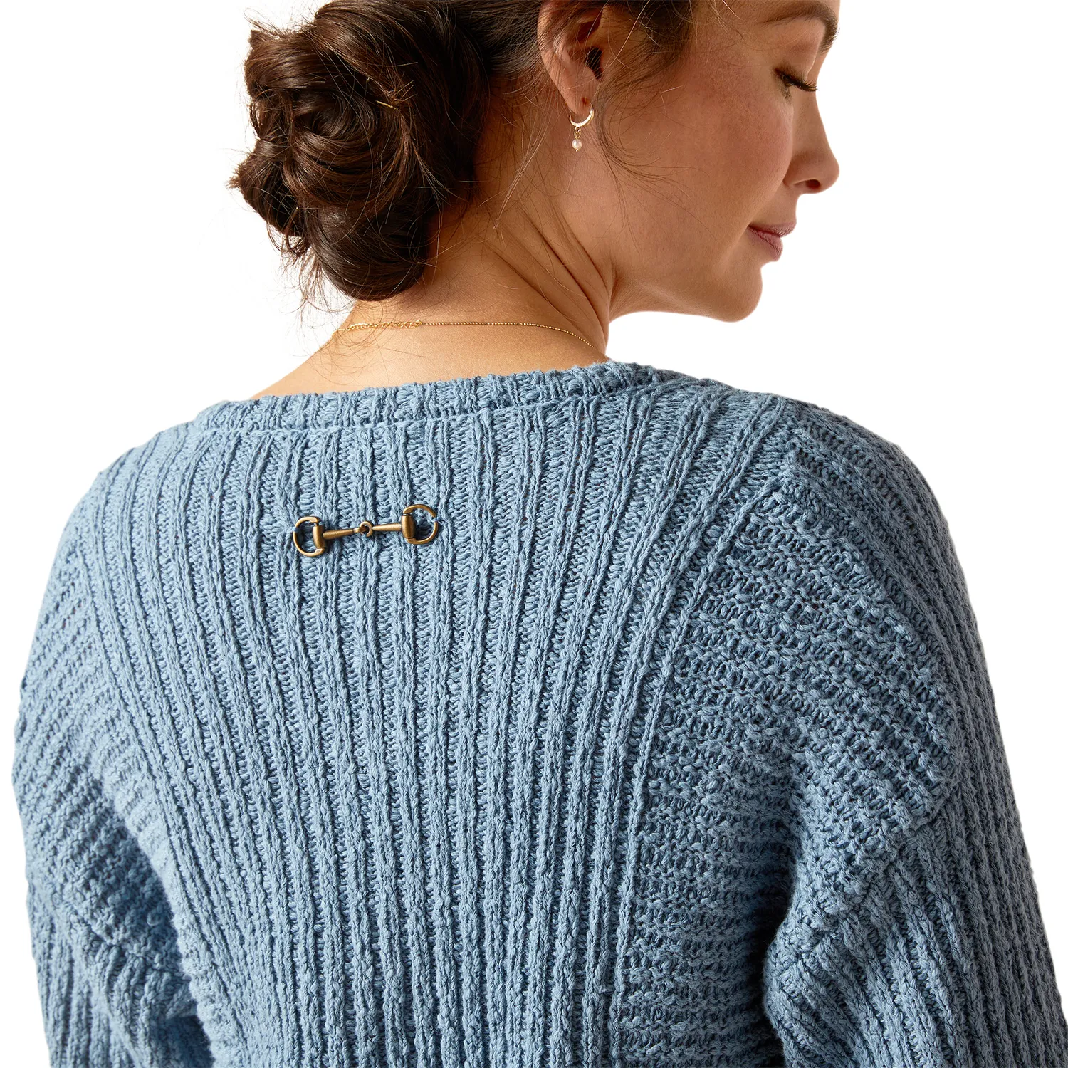 Ariat Women's Daneway Sweater - Blue Shadow