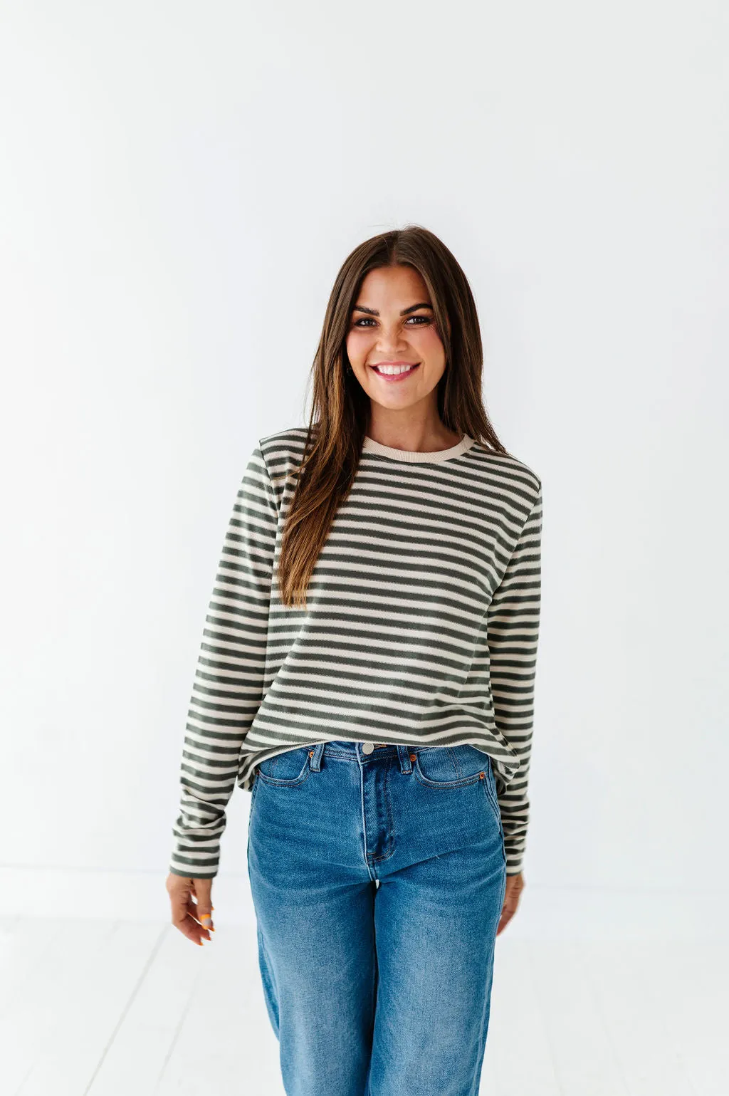 Barlow Striped Top