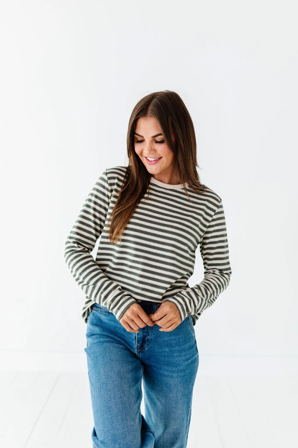 Barlow Striped Top