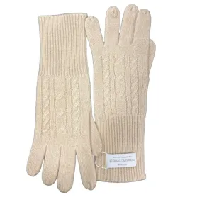 Beige Cashmere Gloves