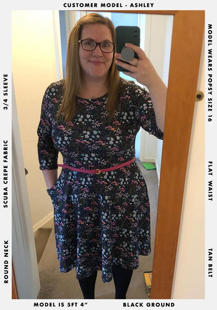 Bethany Ditsy Floral Dress