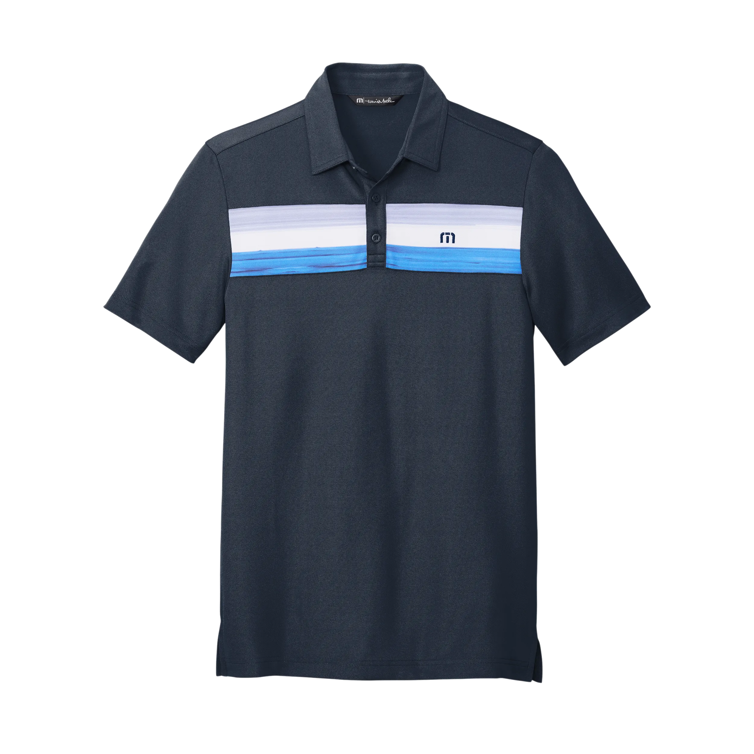 C2202 Mens Cabana Chest Stripe Polo