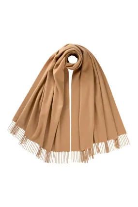 Camel Cashmere Stole