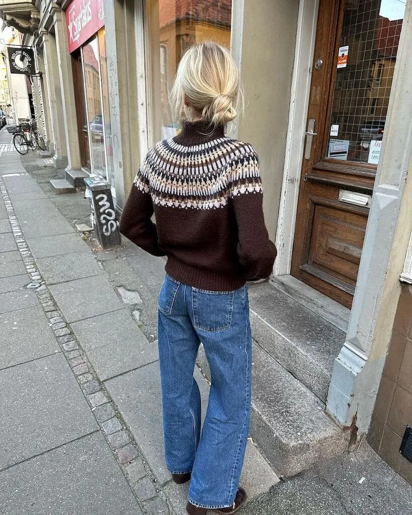 Celeste sweater til kvinder fra PetiteKnit, No 1 garnpakke (uden opskrift)