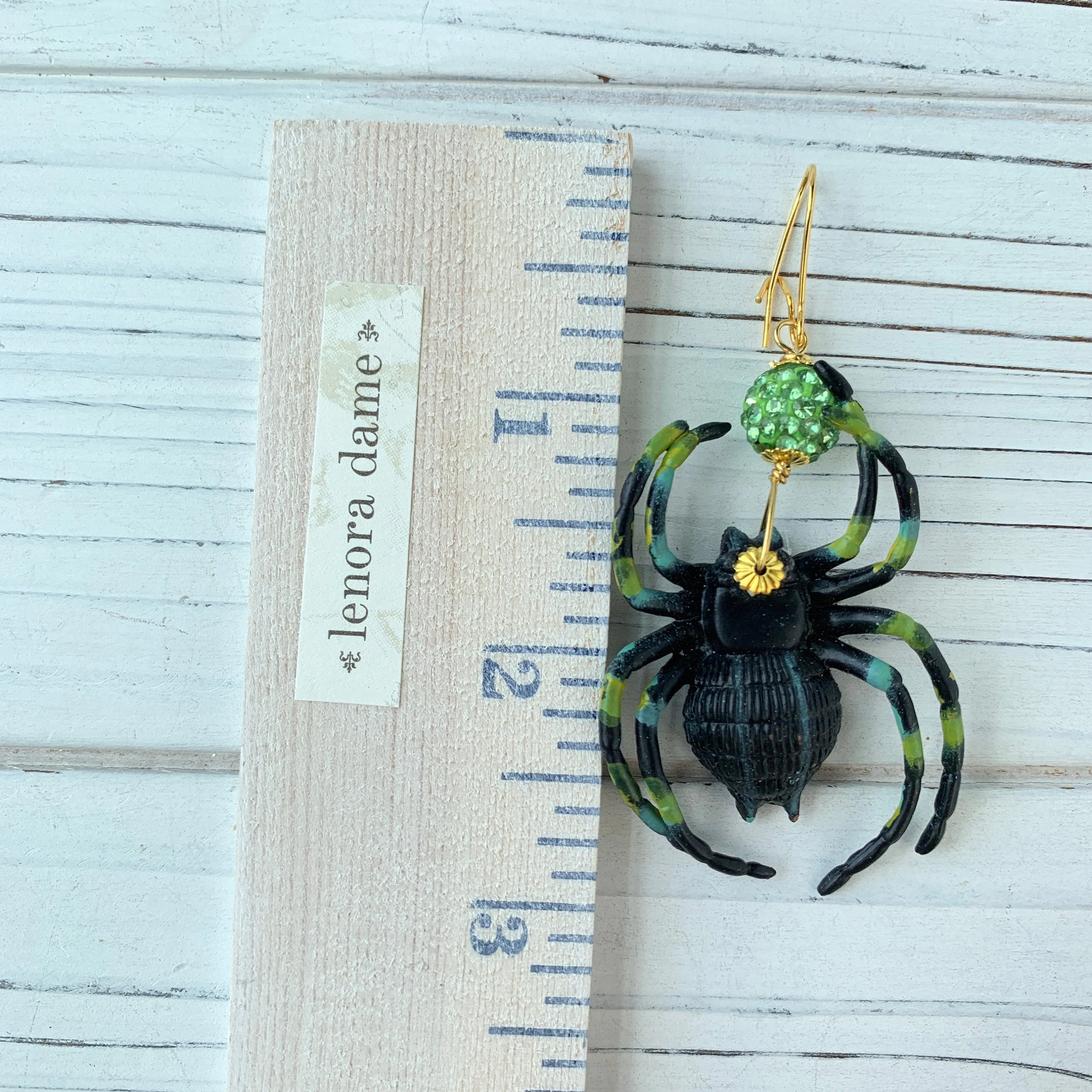 Charlotte the Spider Earrings