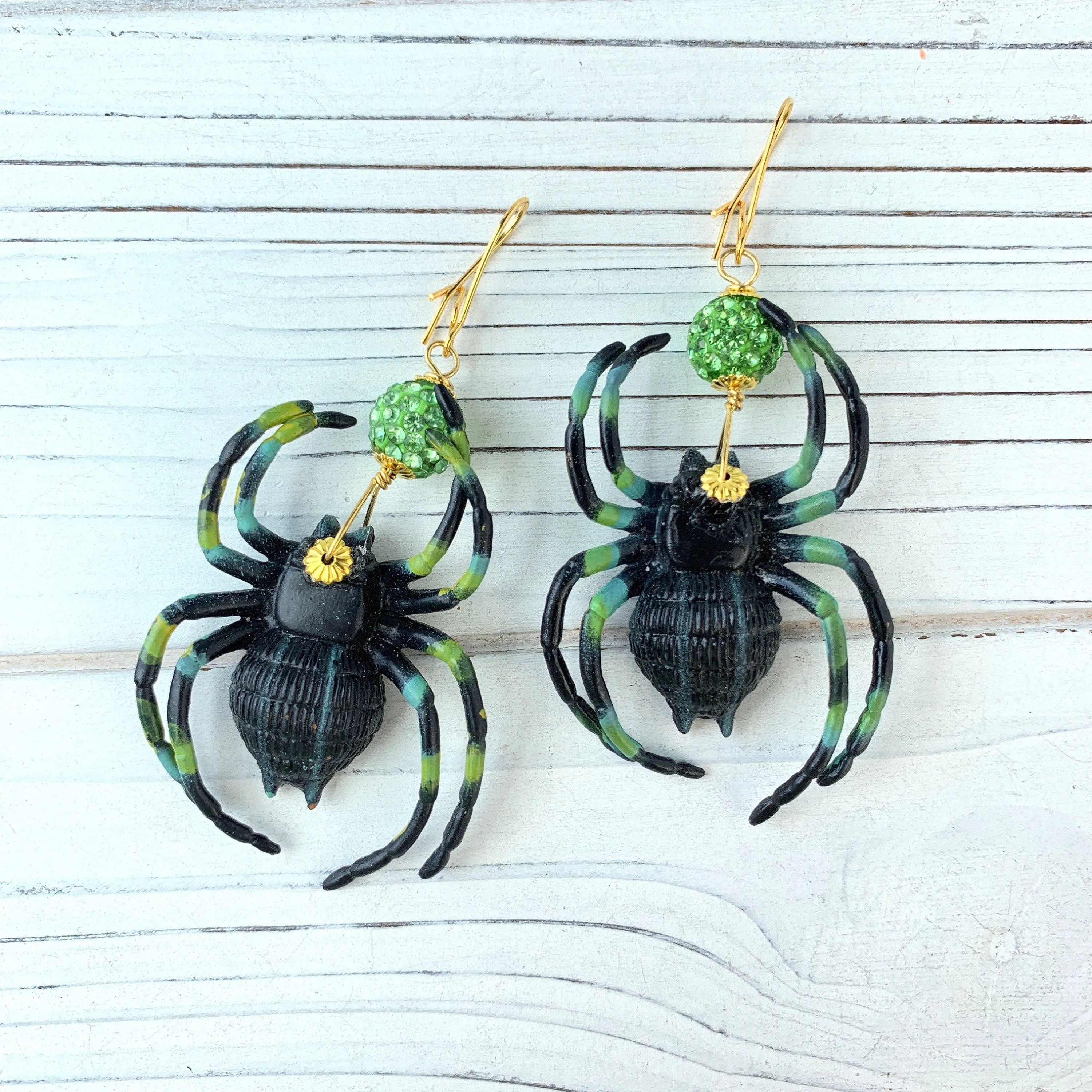 Charlotte the Spider Earrings