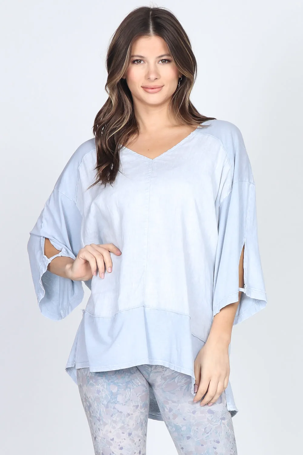 Comfy V-Neck Kimono Top