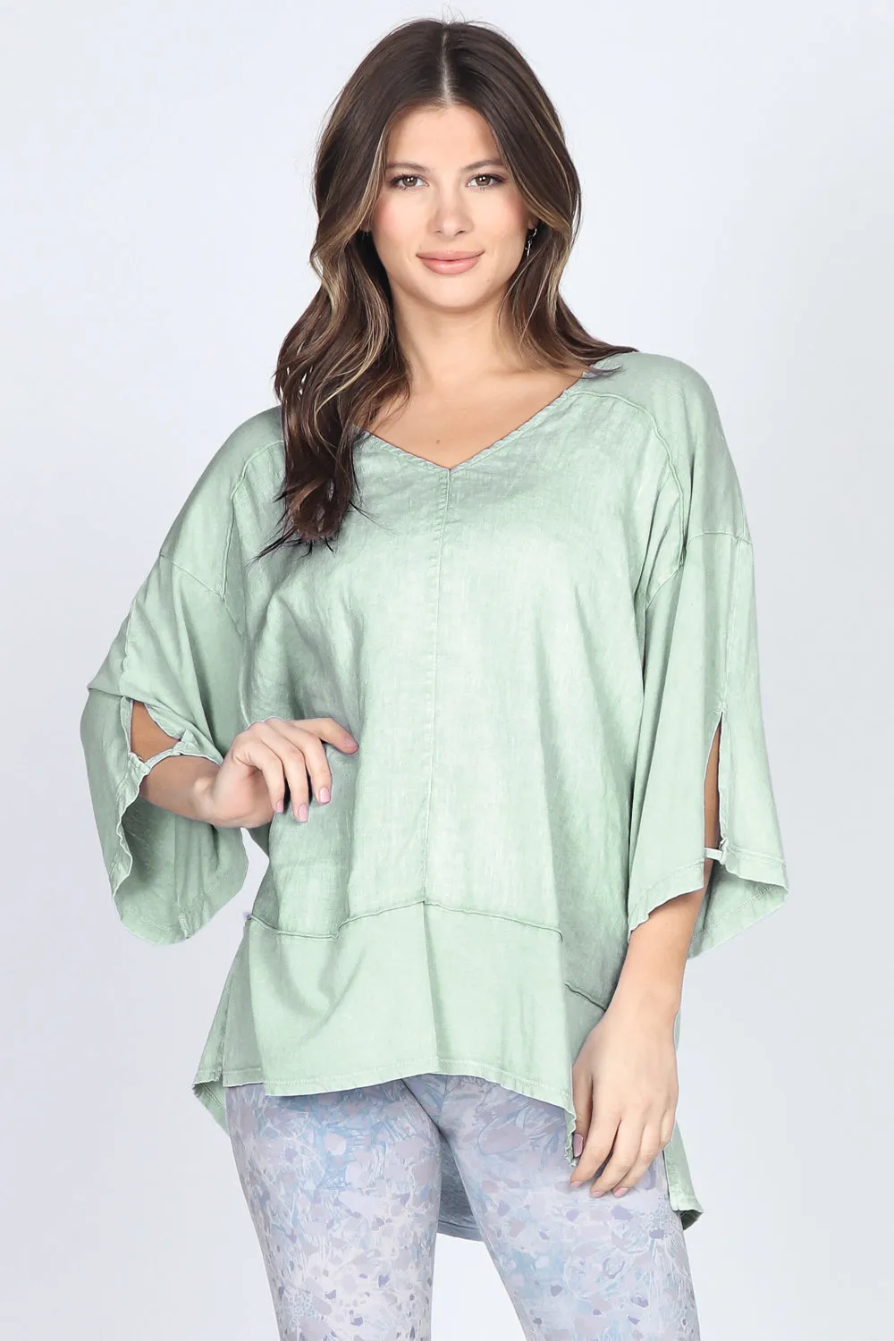 Comfy V-Neck Kimono Top