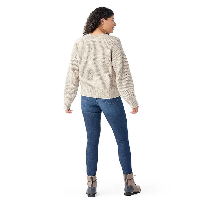 COZY LODGE CROPPED CARDIGAN SWEATER WOMEN'S