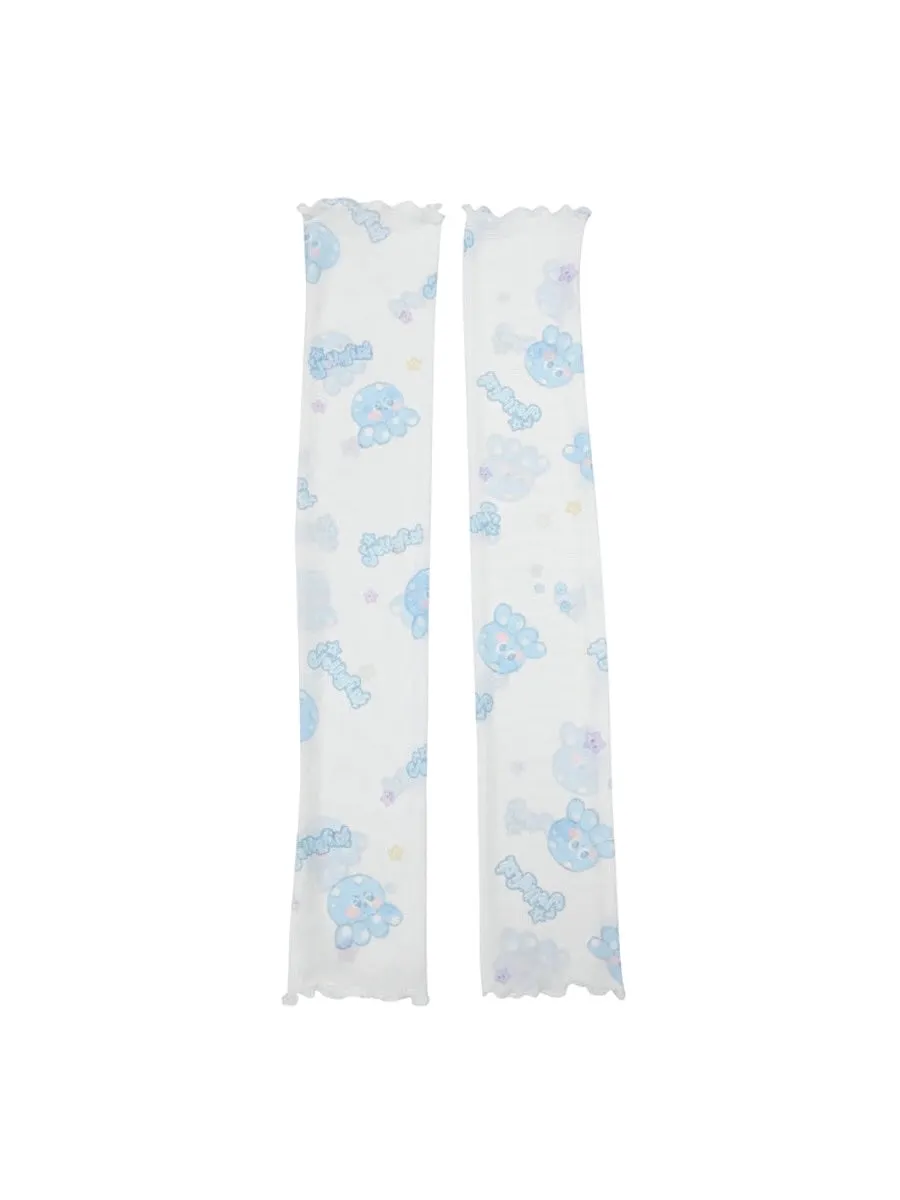 Cute Octopus Printed Arm Covers