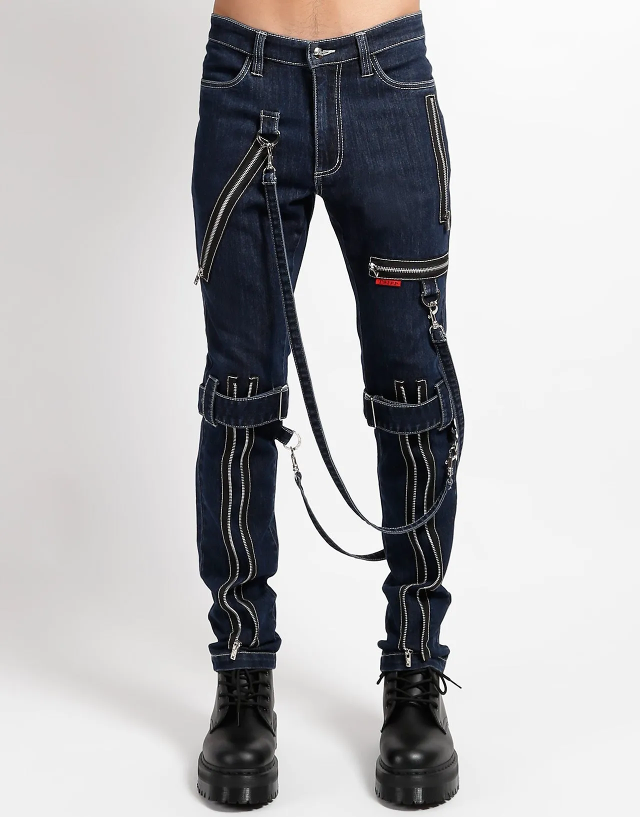 DENIM BONDAGE PANT