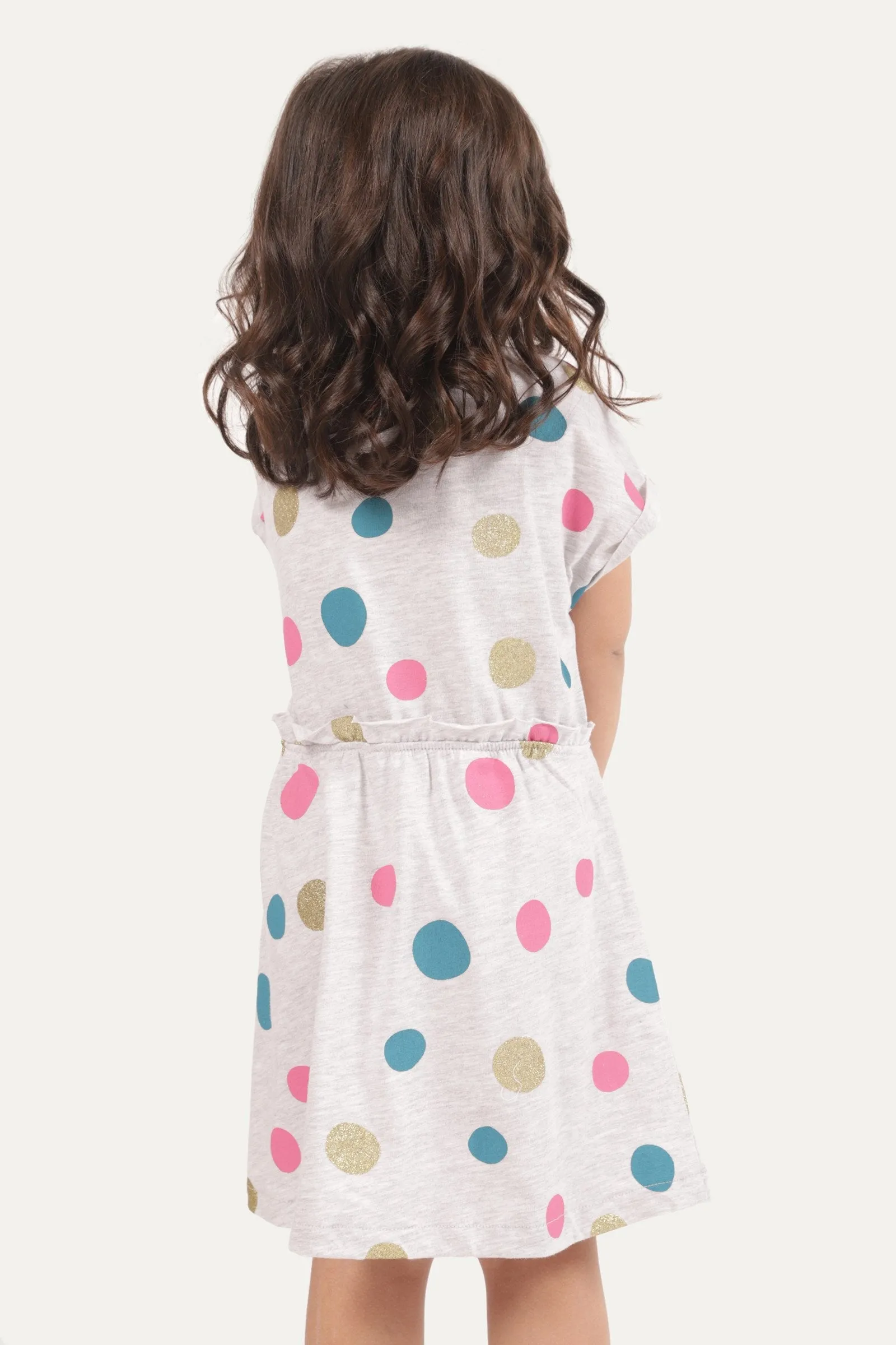 Dots Print Frock