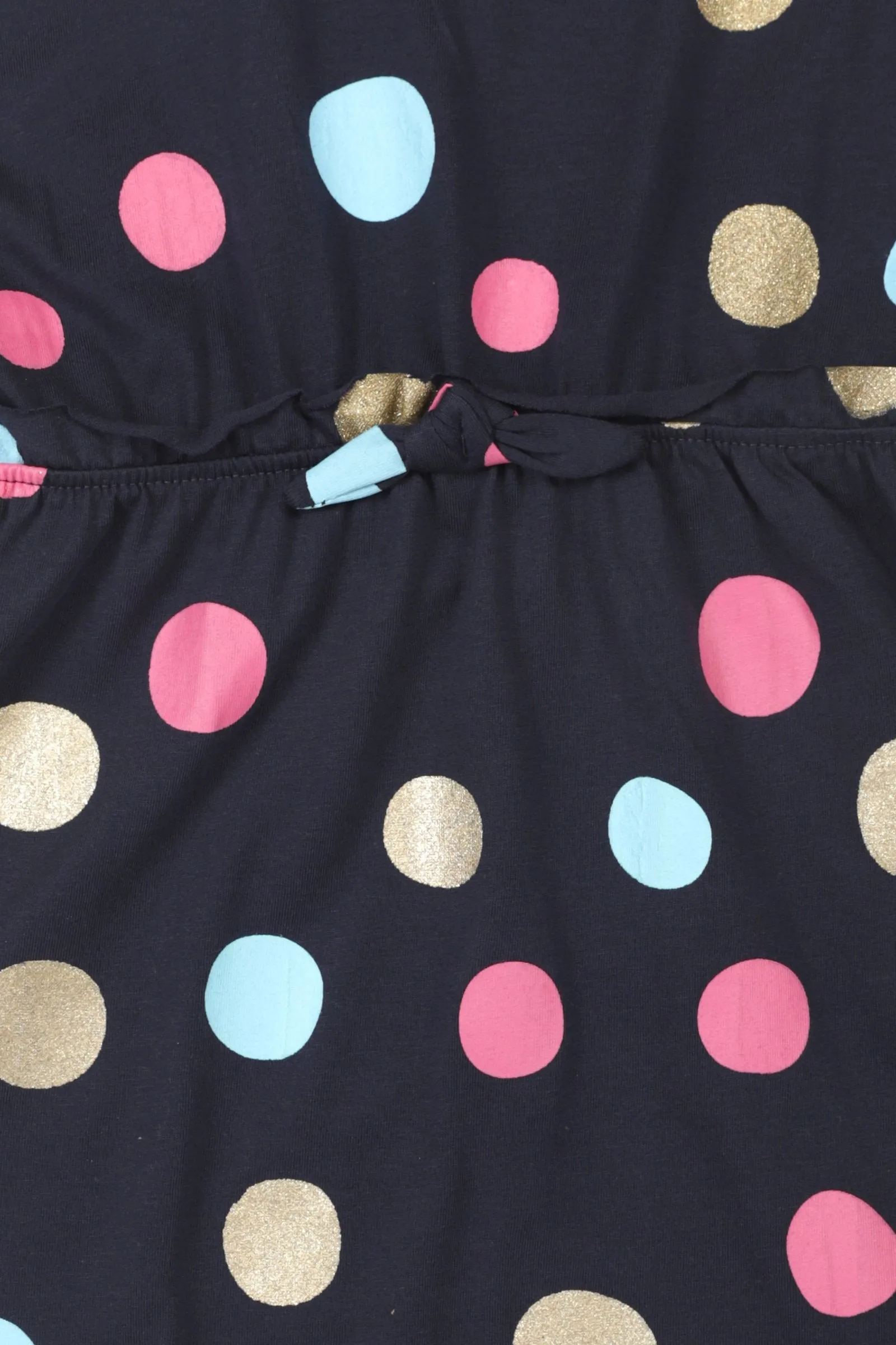 Dots Print Frock