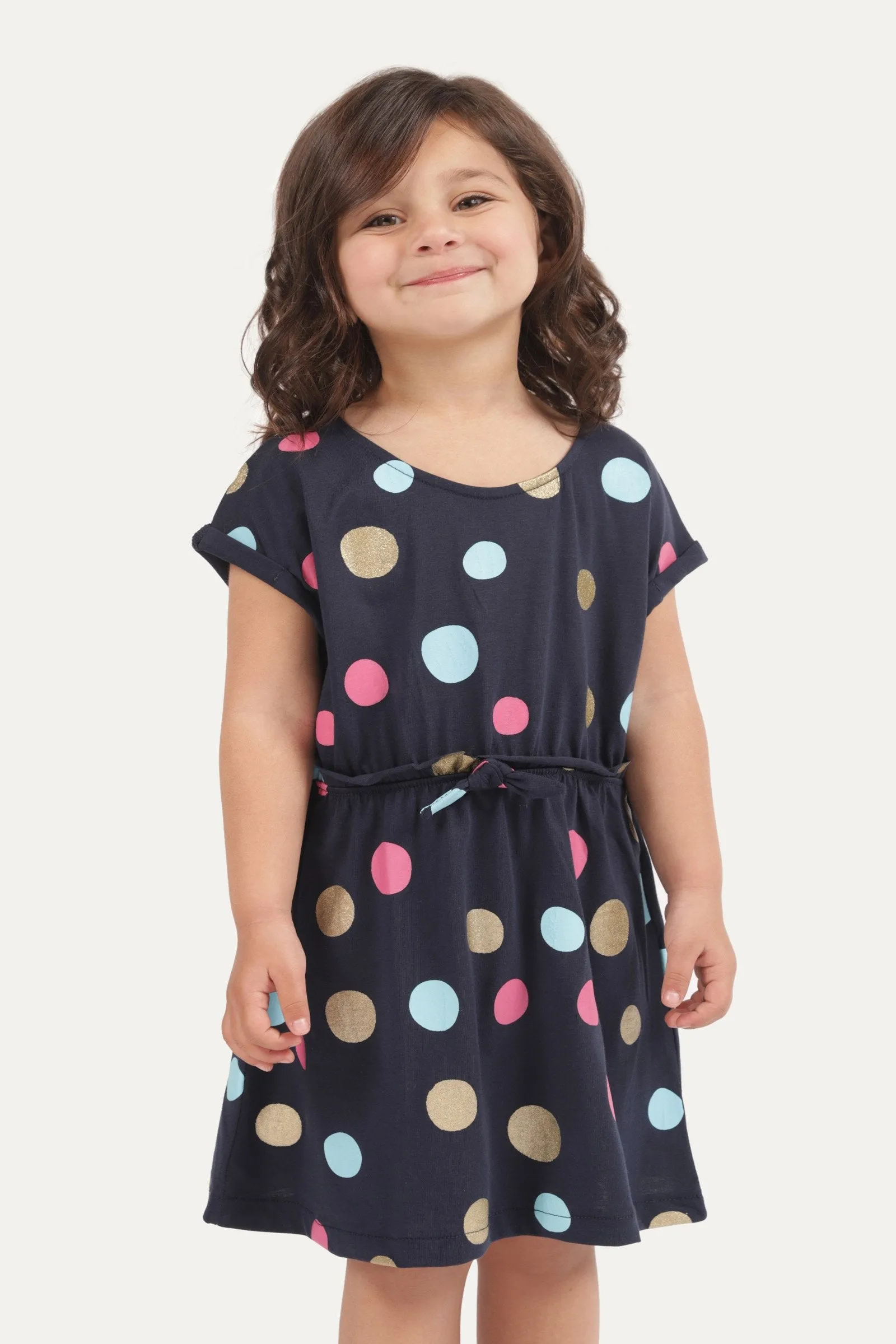 Dots Print Frock