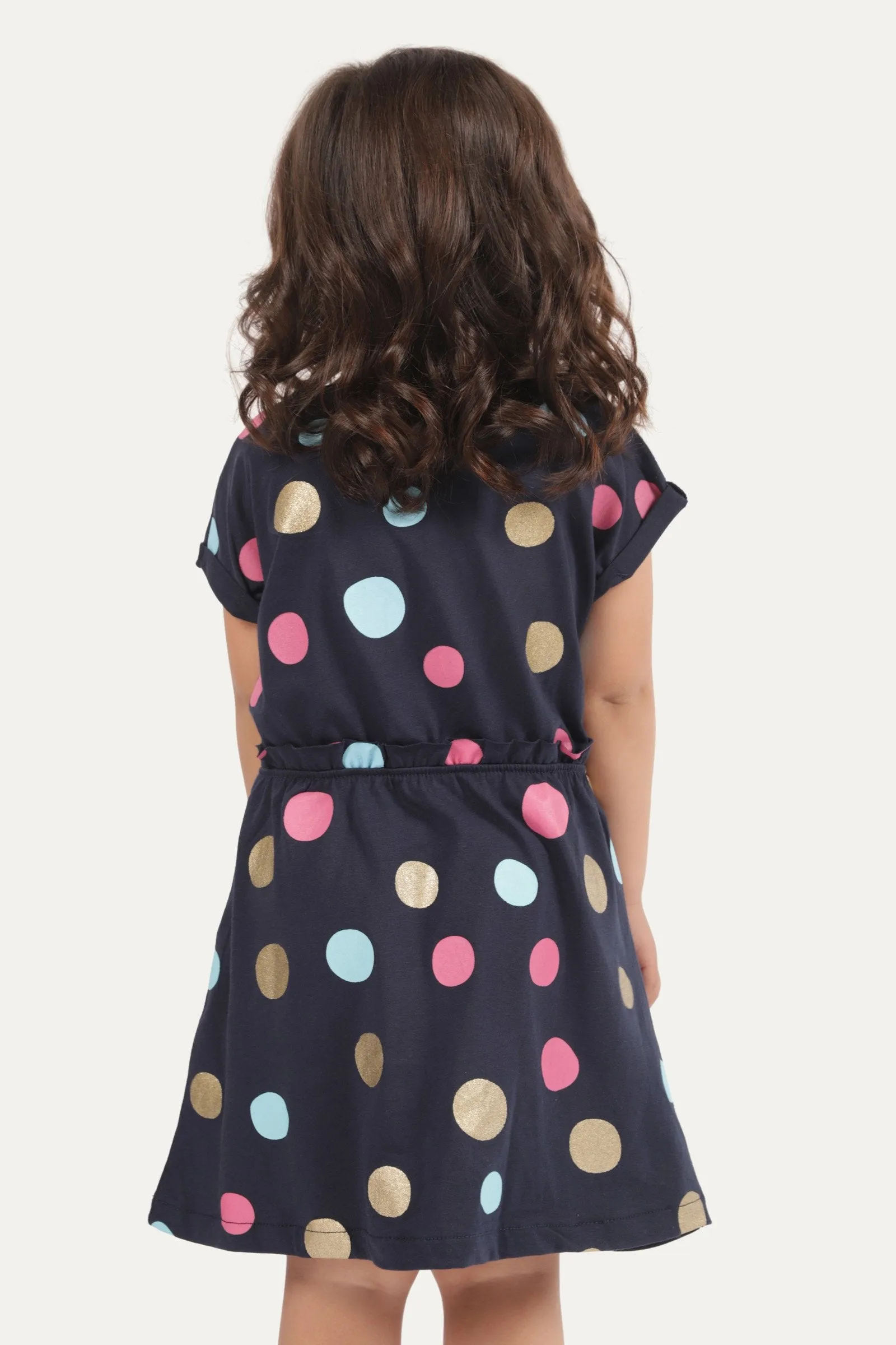 Dots Print Frock