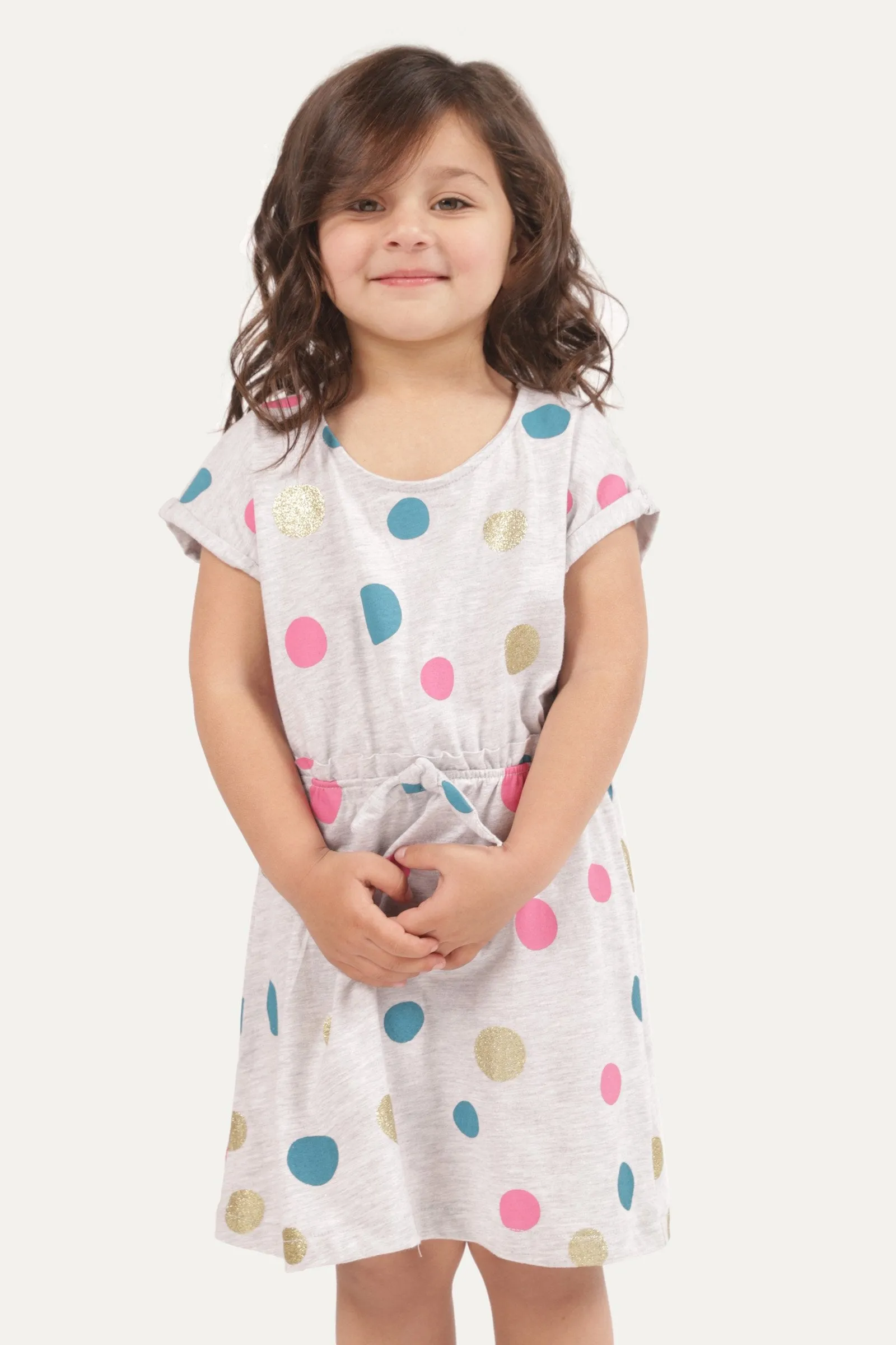 Dots Print Frock