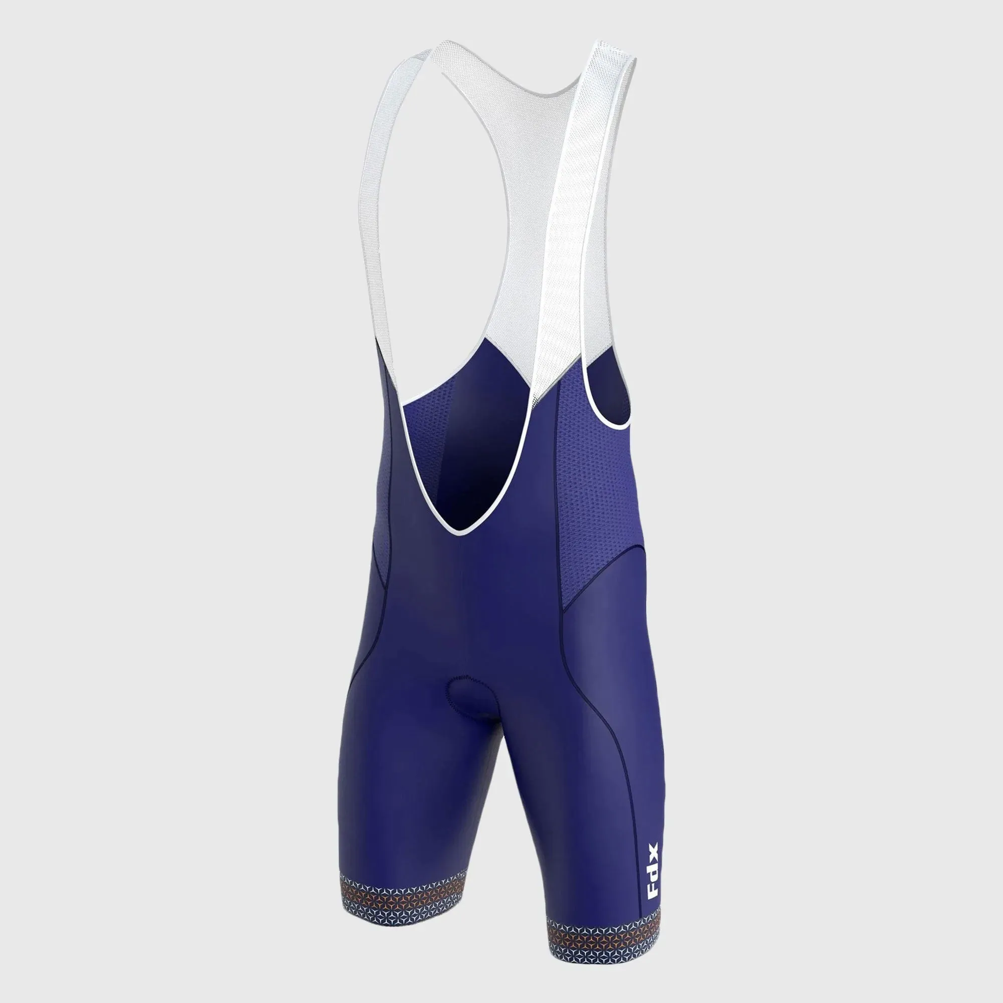 Fdx Vega Blue Men's & Boy's Padded Summer Cycling Bib Shorts