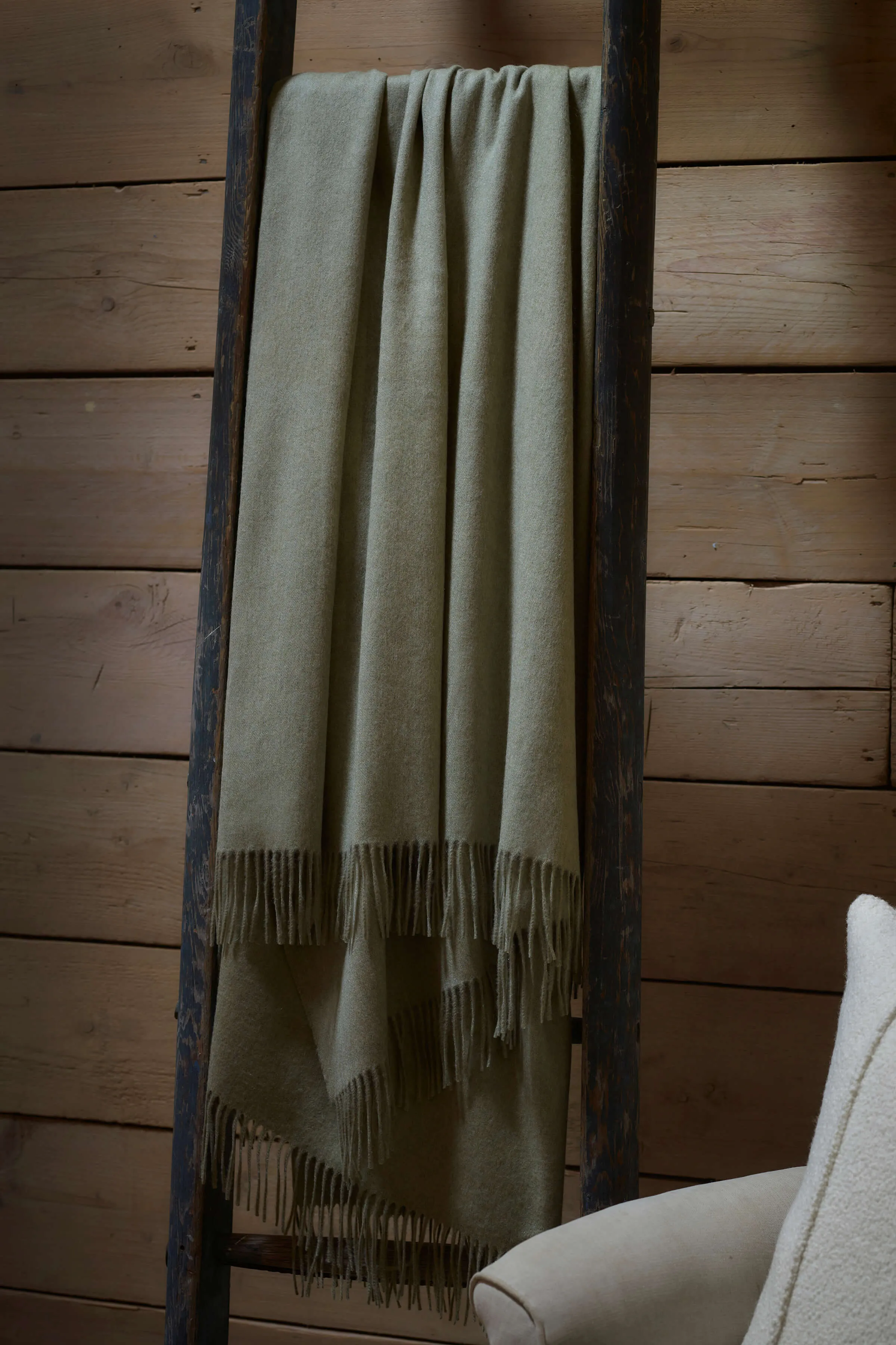 Fern Cashmere Throw