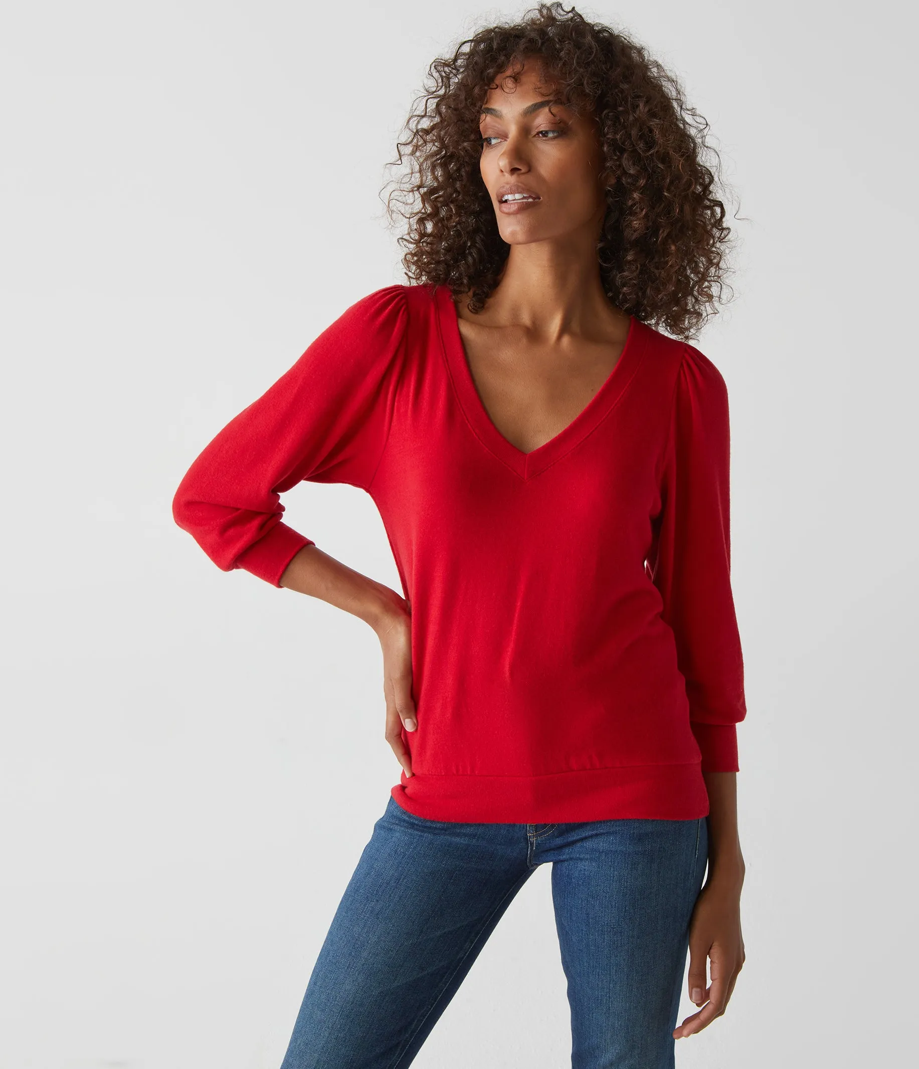 Gabriella V-Neck Top