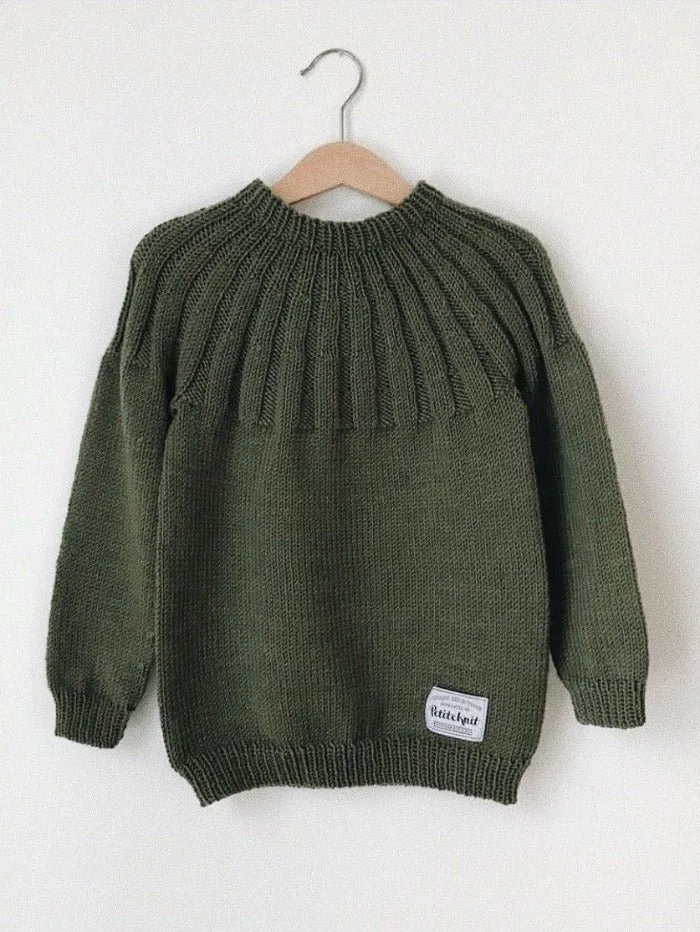 Haralds Sweater til børn af PetiteKnit, No 1 strikkekit