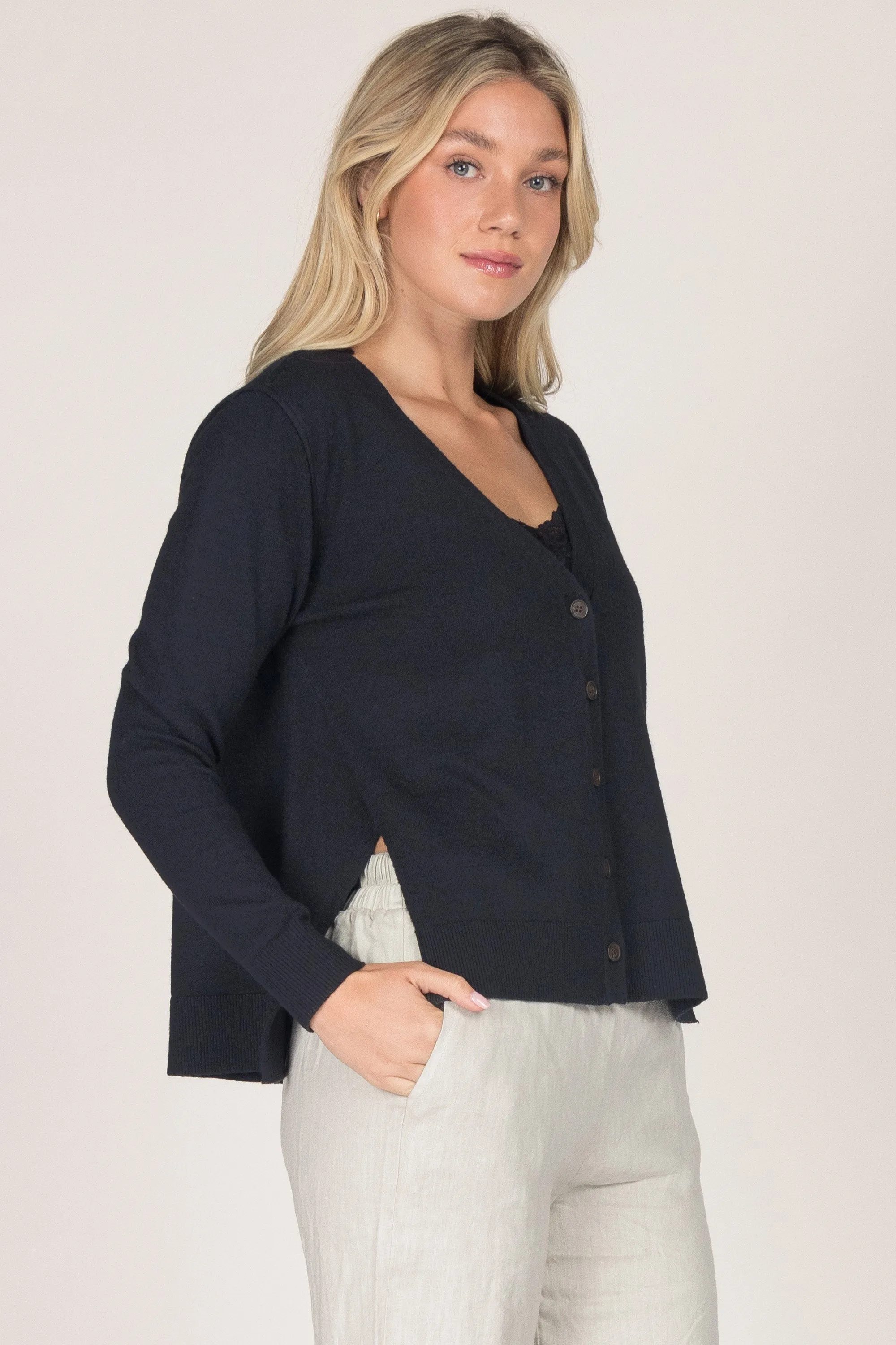 Hemline Harmony Cardigan