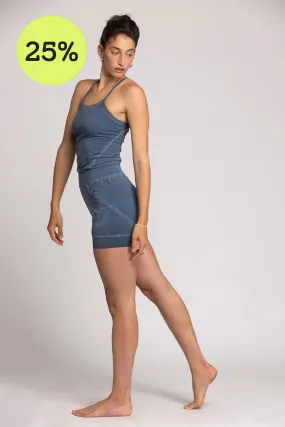 I'mPerfect Stonewash Short Yoga Jumpsuit 25%off