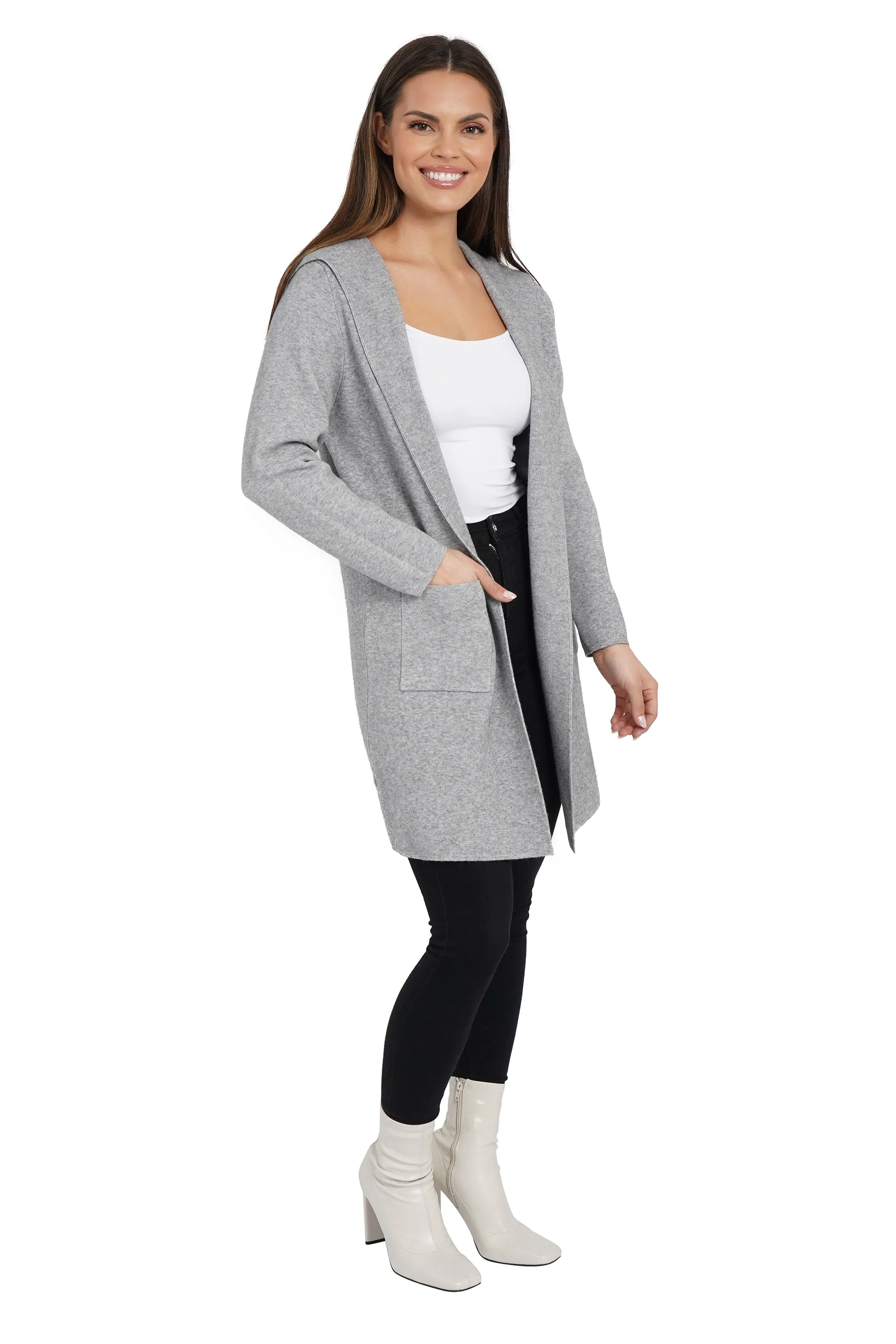 Jennifer Hooded Cardigan