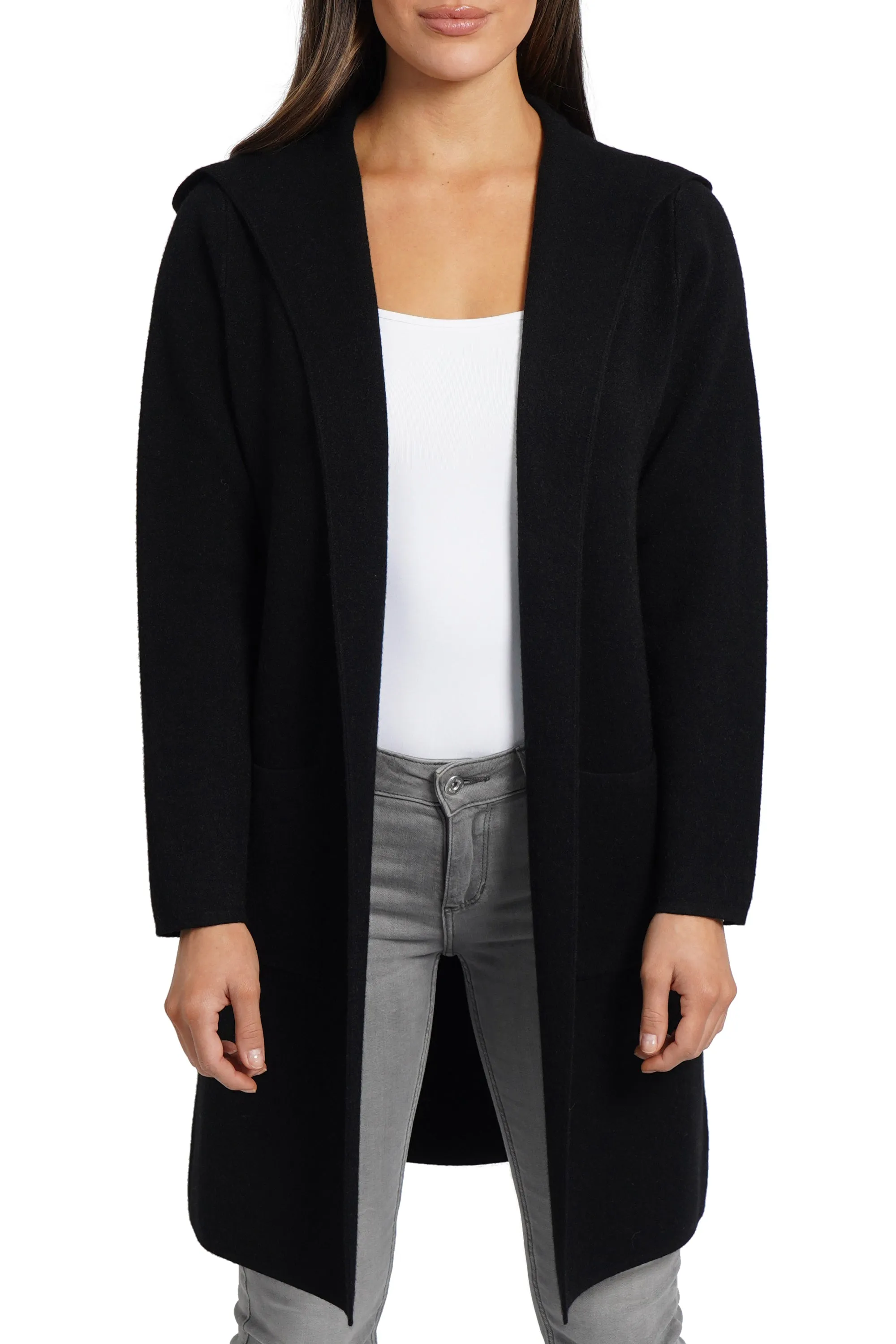 Jennifer Hooded Cardigan