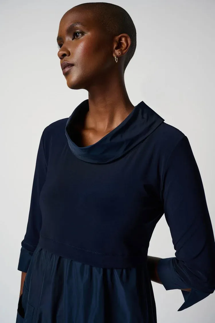 Joseph Ribkoff 3/4 Sleeves Round Neck Dress