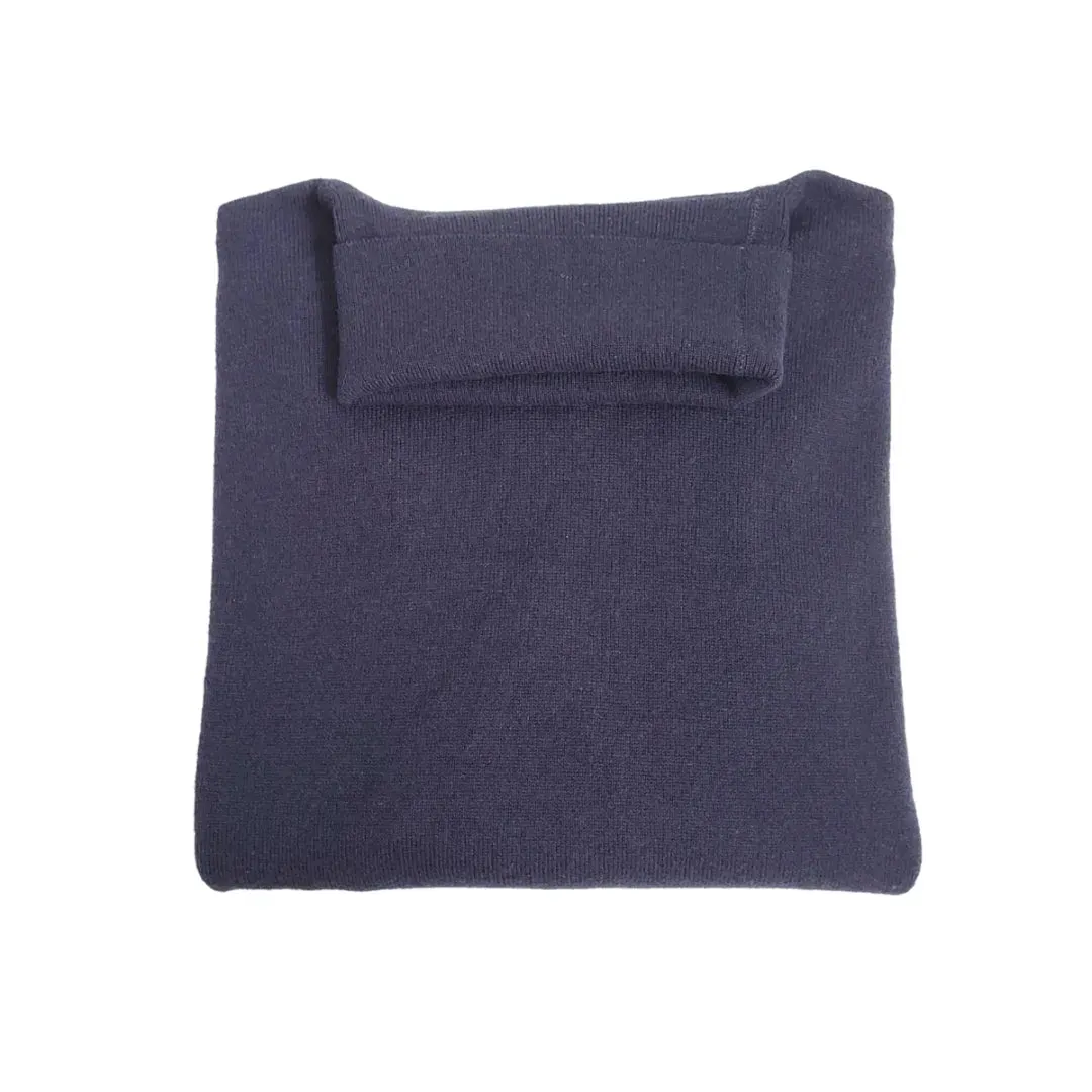 Loose Fit Cashmere Roll Neck Jumper