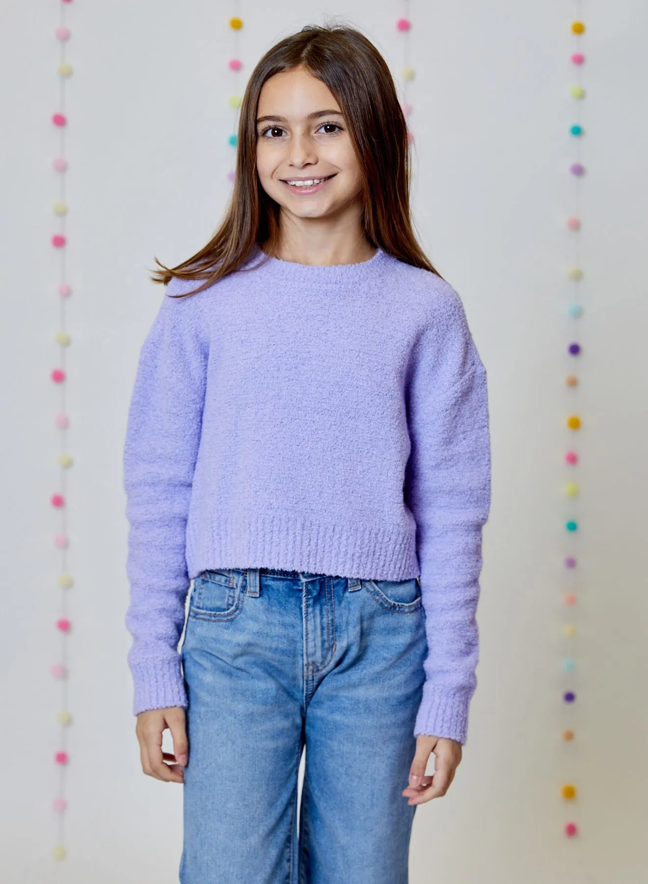 Lucky Lilac Sweater