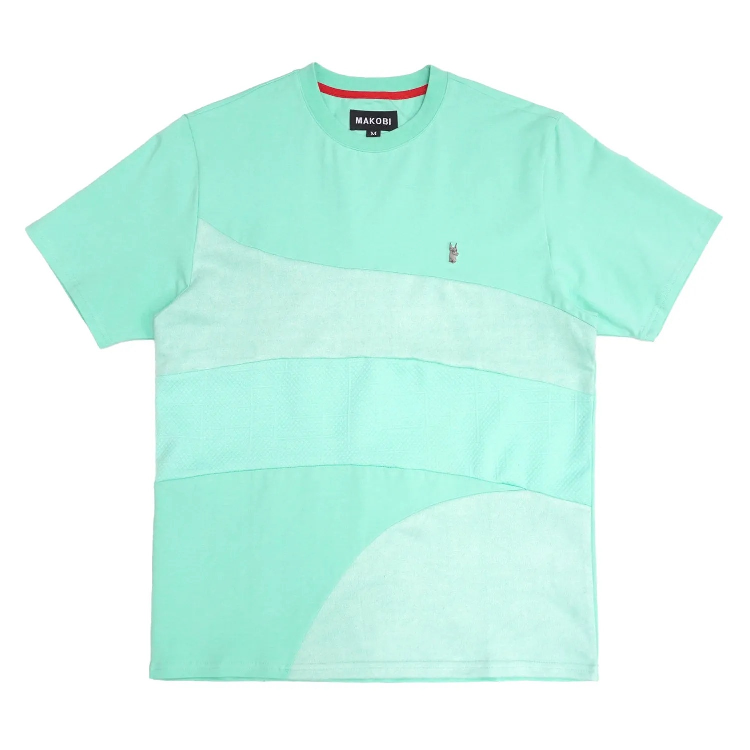 M277 Makobi Layered Jacquard Tee - Mint