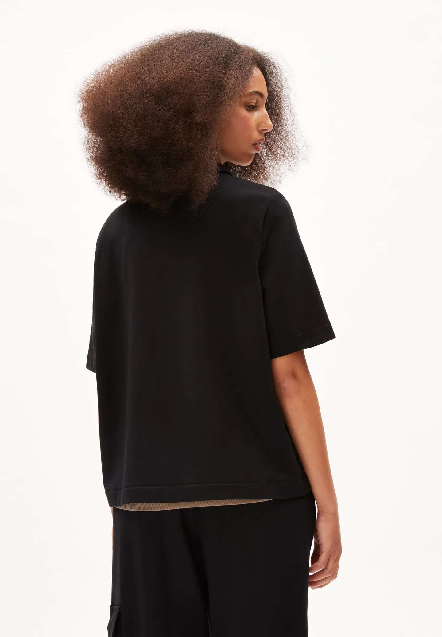 Mariaa Guadelupe Shirt in Black