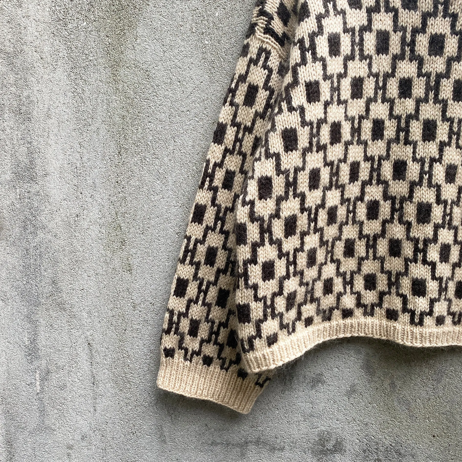 Mosaik Sweater - Dansk