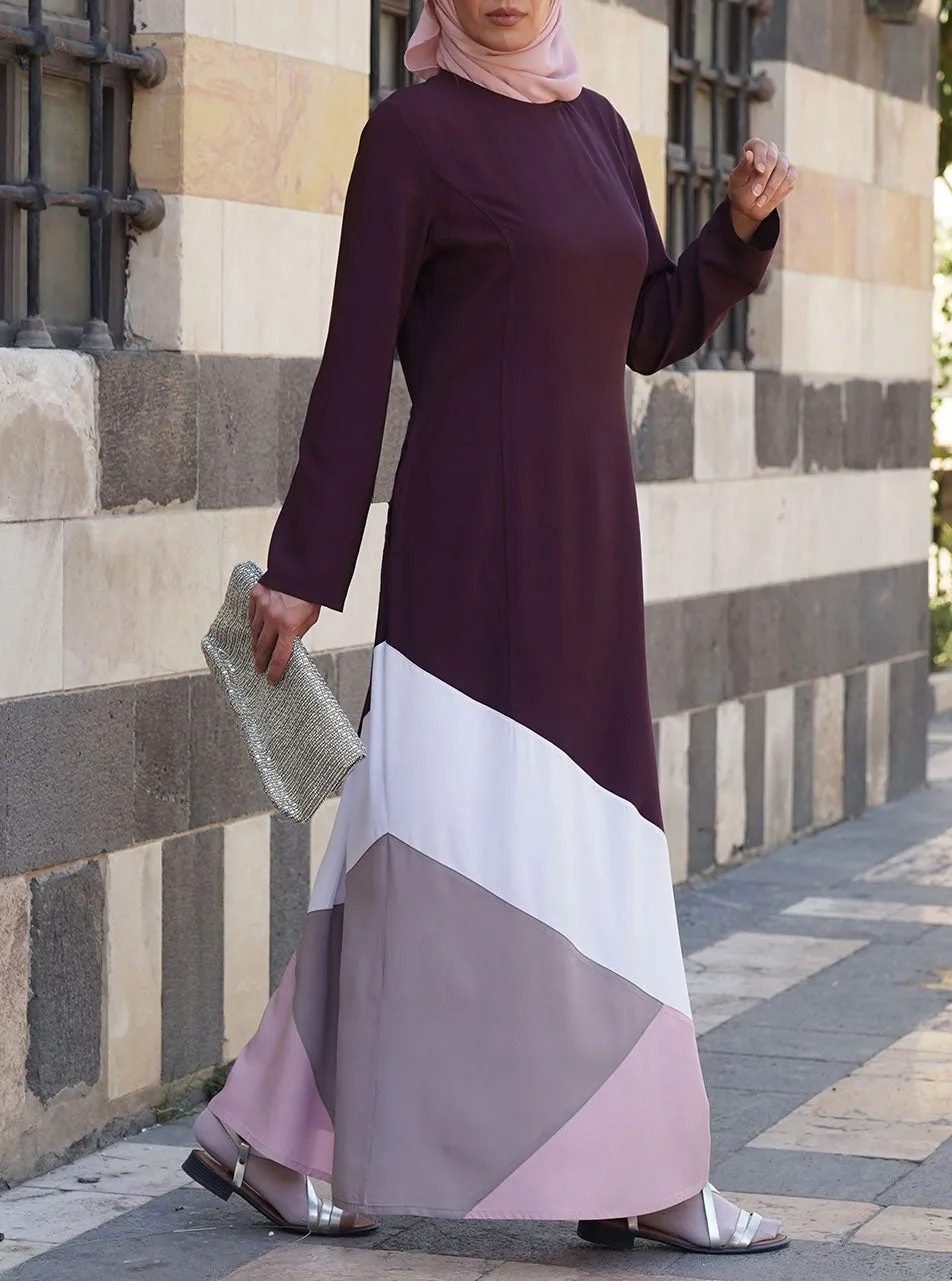 Multi-Color Rayon Abaya