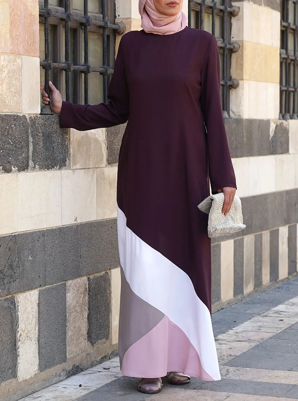 Multi-Color Rayon Abaya