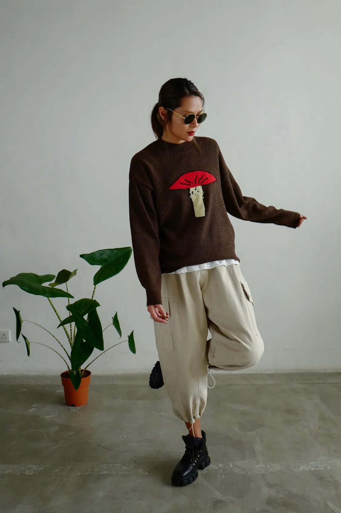 MUSHROOM SWEATER *BEST BUY*