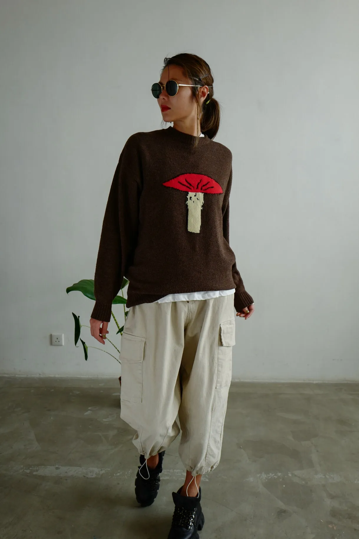 MUSHROOM SWEATER *BEST BUY*