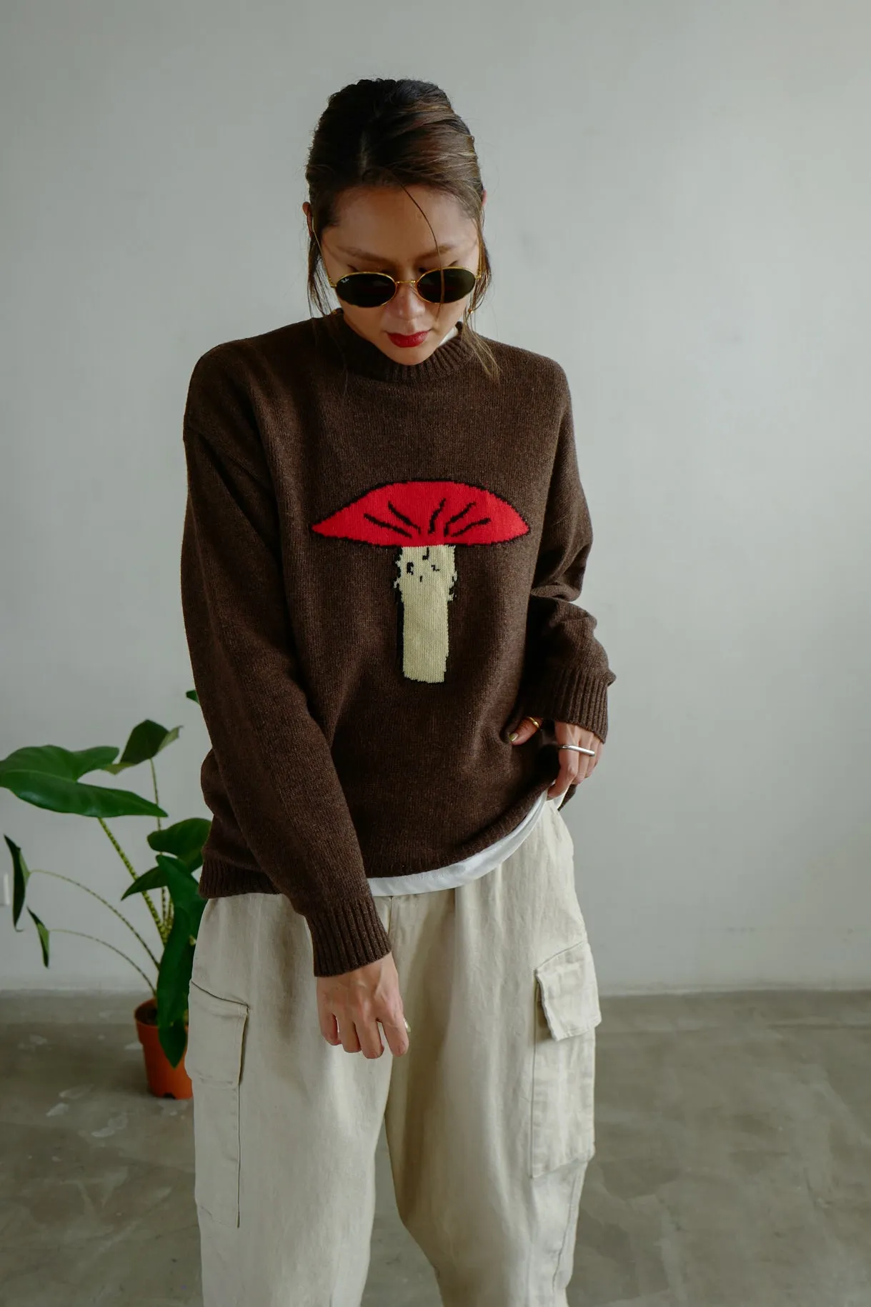 MUSHROOM SWEATER *BEST BUY*