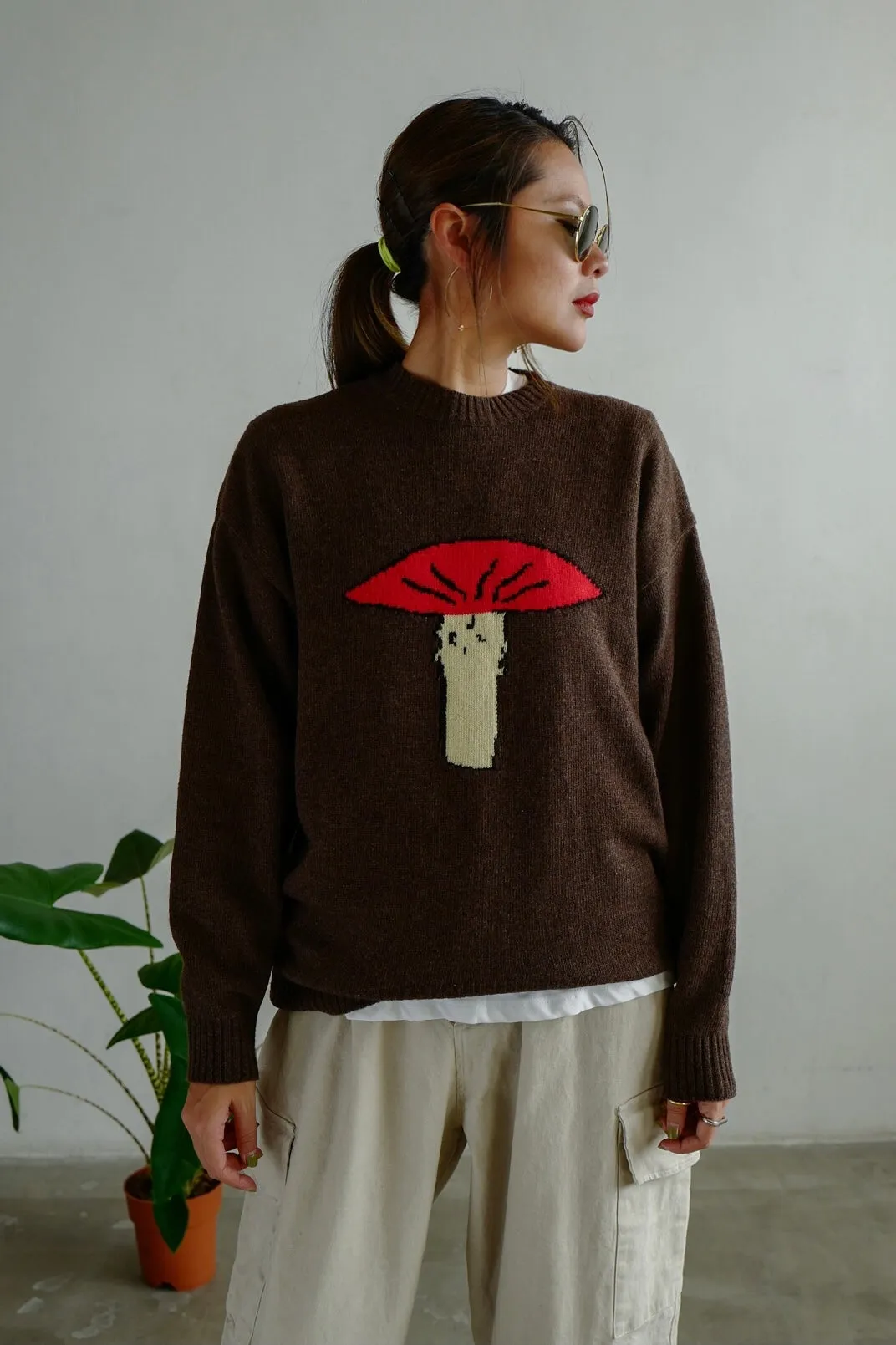 MUSHROOM SWEATER *BEST BUY*