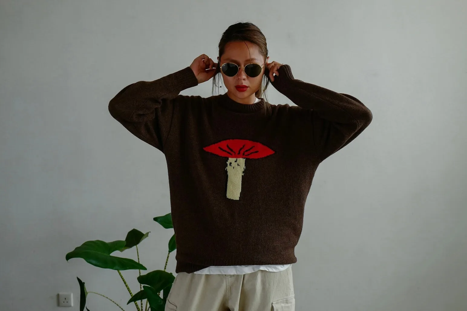 MUSHROOM SWEATER *BEST BUY*