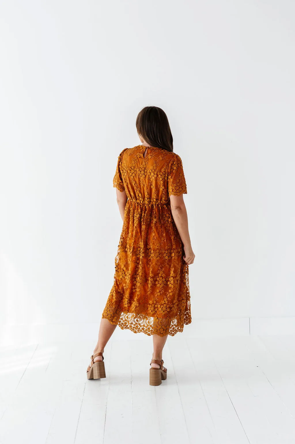 Nicola Embroidered Dress