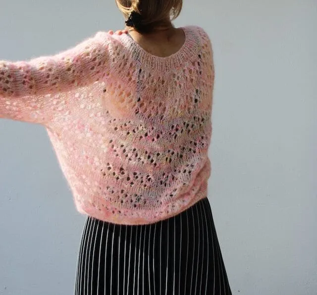 No 09 sweater fra VesterbyCrea, No 10 strikkekit