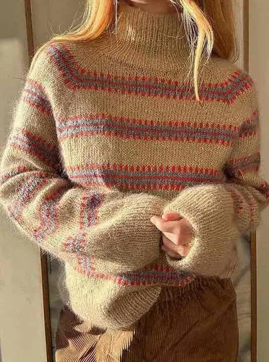 Norma sweater fra My Favourite Things Knitwear, No 20   silk mohair garnpakke (uden opskrift)