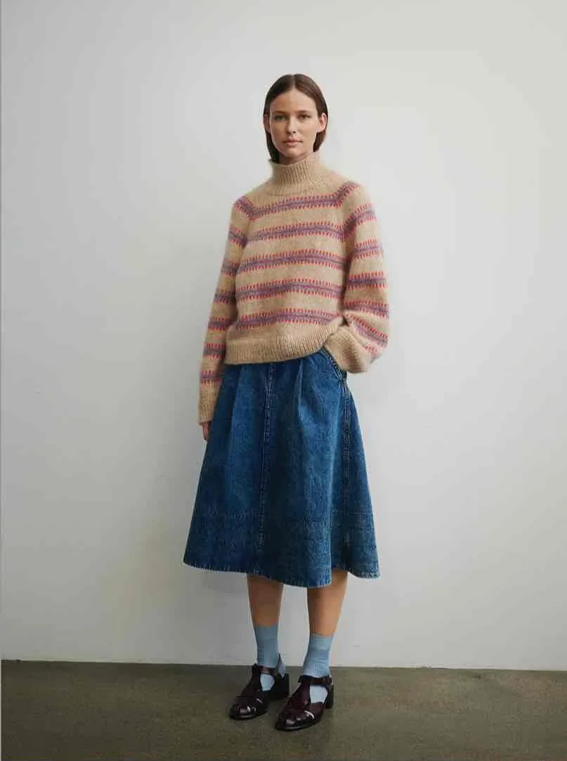 Norma sweater fra My Favourite Things Knitwear, No 20   silk mohair garnpakke (uden opskrift)