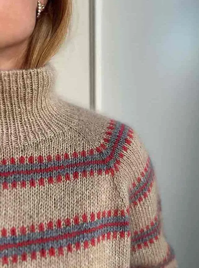 Norma sweater fra My Favourite Things Knitwear, No 20   silk mohair garnpakke (uden opskrift)